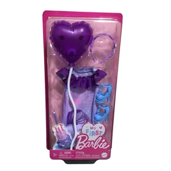 My First Barbie Birthday Outfit NEW Barbie Clothes - Picture 1 of 2